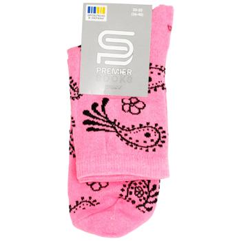Шкарпетки Premier Socks жіночі класичні з візерунком р.23-25 в асортименті - купити, ціни на - фото 3