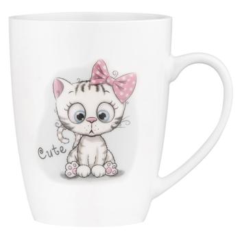 Чашка з ложкою Ardesto Cute 320мл - купити, ціни на МегаМаркет - фото 2