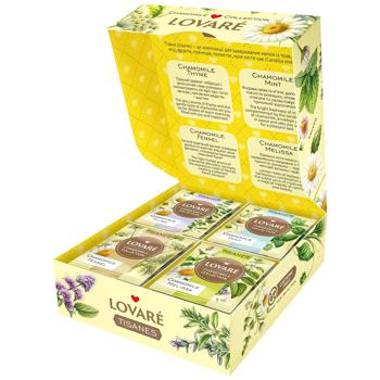 Чай травяной Lovare Assorted Tisanes Chamomile Collection 1,5г х 32шт - купить, цены на - фото 3