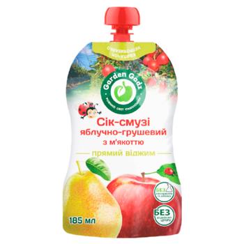 Garden Gadz Apple and Pear Juice 185ml - buy, prices for MegaMarket - photo 1