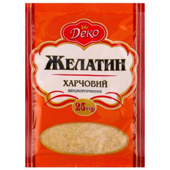 Желатин Деко харчовий 25г - купити, ціни на КОСМОС - фото 1