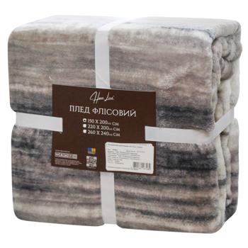Плед Homeline 150х195см сірий - купити, ціни на NOVUS - фото 2