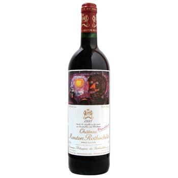Вино Chateau Mouton Rothschild червоне сухе 14% 0,75л - купити, ціни на КОСМОС - фото 1