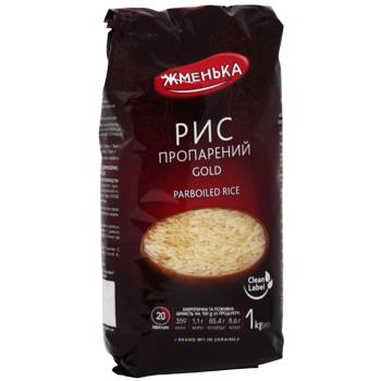 Рис Жменька Gold пропарений 1кг - купити, ціни на КОСМОС - фото 3