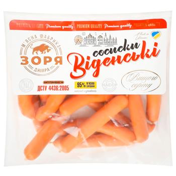 Sausages viennese Zorja Ukraine - buy, prices for Vostorg - photo 1