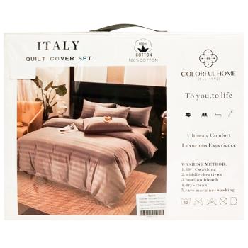 Комплект постельного белья Colorful Home Муслин Страйп - купить, цены на Восторг - фото 1