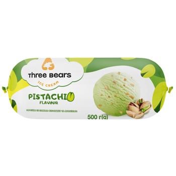 Мороженное Три Медведя Фисташка 500г - купить, цены на КОСМОС - фото 1