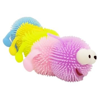 Caterpillar Multicolored Rubber Toy - buy, prices for - photo 1