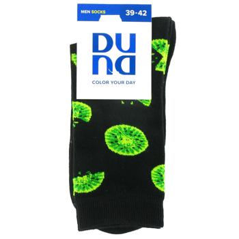 Duna 2172 2334 Black Men's Socks Size 25-27 - buy, prices for MegaMarket - photo 1