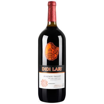 Didi Lari Alazani Valley Red Semi-Sweet Wine 9-13% 1.5l
