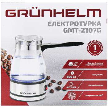 Електротурка Grunhelm 0,5л GM-2107G - купити, ціни на Ідеал - фото 3