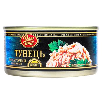 Best Time Tuna Pieces In Oil 185g - buy, prices for Supermarket "Kharkiv" - photo 2