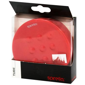 Tube Red Ceramic Soap Dish