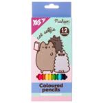 Карандаши цветные Yes Pusheen 12шт