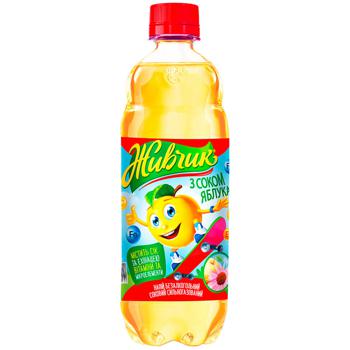 Zhivchik carbonated with apple juice drink 0.5l - buy, prices for Auchan - photo 1