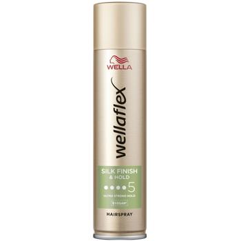 Wellaflex Silky Styling Super Strong Hold 5 Hair Fixation Spray 250ml - buy, prices for Auchan - photo 1
