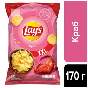 Чипси Lay's картопляні зі смаком крабу 170г - купити, ціни на Grono - фото 2