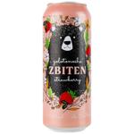 Sbiten Zolotonoshsky Yabloko-Strawberry Fermented Carbonated Drink 5% 0.5l