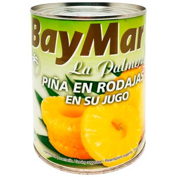 Ананас BayMar кольца в собственном соке 850мл - купить, цены на Восторг - фото 1