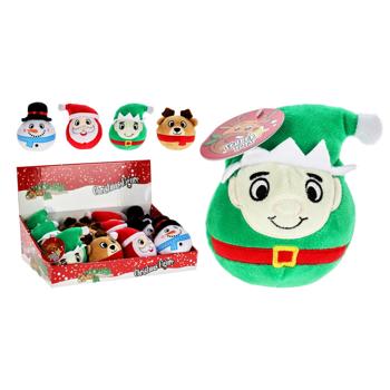 Іграшка м’яка Koopman Новорічна 9х8х12см