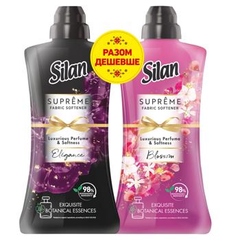Silan Supreme Elegance 1012ml and Blossom 1012ml Set of Fabric Softeners - buy, prices for - photo 2