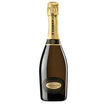 Toso Prosecco Spumante Millesimato DOC White Extra Dry Sparkling Wine 11% 0.75l - buy, prices for AlcoHub - photo 1