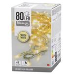 Гирлянда электрическая Koopman наружная 80 LED 9м теплый белый в ассортименте