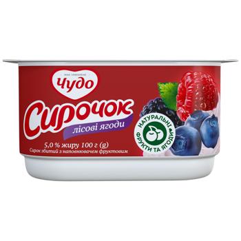 Chudo Wild Berries Curd Dessert 5% 100g - buy, prices for COSMOS - photo 2