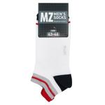 MZ Sport Short Men's Socks s.43-46 White/Blue