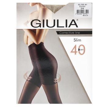 Колготы женские Giulia Slim 40 Den Daino размер 2 - купить, цены на NOVUS - фото 1