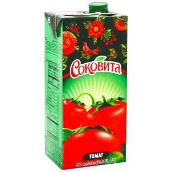 Tomato juice with salt. Sokovita 950ml - buy, prices for Chudo Market - photo 3