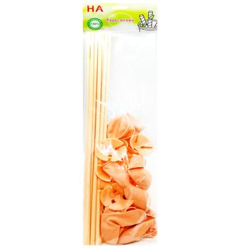 Шарики воздушные с палочками 34359-5 - купить, цены на Чудо Маркет - фото 1