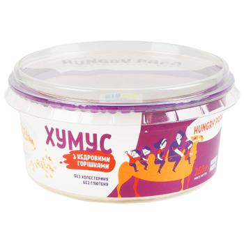 Hungry Papa Hummus with Pine Nuts 250g - buy, prices for - photo 1