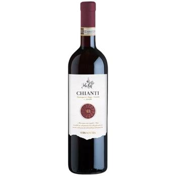 Вино Borghesia Chianti красное сухое 12,5% 0,75л - купить, цены на Чудо Маркет - фото 1