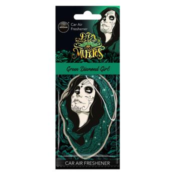 Ароматизатор Aroma Car Dia De Los Muertos Green Diamond Girl