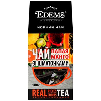 Еdems Papaya and Mango Black Tea 100g - buy, prices for Chudo Market - photo 1