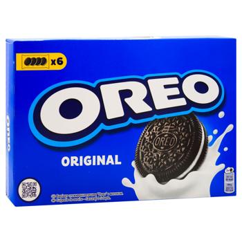 Oreo Sandwich Cookies with Cocoa and Creamy Vanilla Filling 228g - buy, prices for NOVUS - photo 3