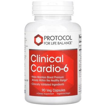 Protocol for Life Balance Clinical Cardio-6 Cardiovascular Health Support 90 capsules