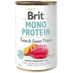 Корм вологий Brit Mono Protein з тунцем та бататом для собак з чутливим травленням, харчовою непереносимістю або алергією 400г