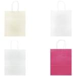 Kraft Single-color Bag 16x22x8cm in assortment