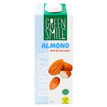 Напій мигдальний Green Smile Barista ультрапастеризований 1,5% 1л