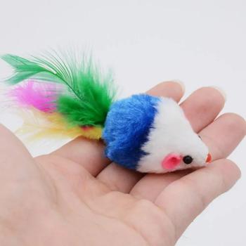 Pet Fun Мишка іграшка для котів 10,5 см - колір в асортименті - купити, ціни на MasterZoo - фото 3