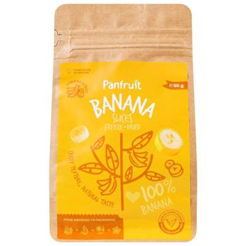 Panfruit Freeze-dried Banana Slices 50g - buy, prices for METRO - photo 1