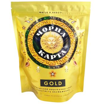 Кофе растворимый Черная Карта Gold 200г