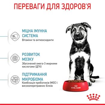 Royal Canin Maxi Puppy Dry Food with Poultry for Puppies of Large Breeds 3kg - buy, prices for MasterZoo - photo 5
