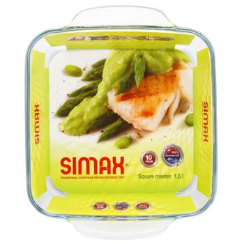 Simax Baking Dish made of heat-resistant glass square 25.4X21cm 1.6l - buy, prices for Za Raz - photo 2