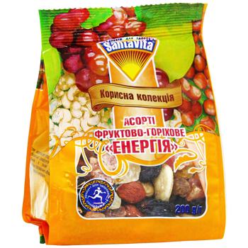 Асорті SantaVita Енергія фруктово-горіхове 200г - купити, ціни на КОСМОС - фото 3