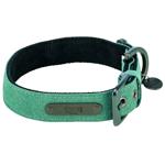 Trixie CityStyle Extra Wide Dog Collar 35-42cm/25mm Light Green