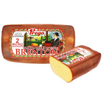 Сир копчений Prego Brenton ваговий - купити, ціни на Auchan - фото 1