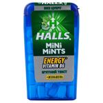 Halls Mini Mints Mint and Menthol Flavored Sweets 12.5g